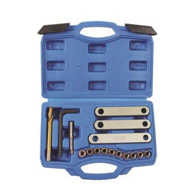 US PRO Tools Brake Caliper Thread Repair Kit with Threaded Inserts and Alignment Plates 6229