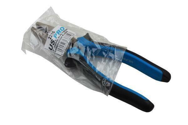 US PRO Tools Combination Electrical Pliers Soft Grip NI FE Plier 8 Inch 200mm 2216
