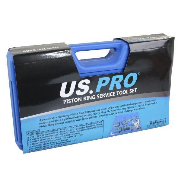 US PRO Tools Engine Piston Ring Compressor Compressors Service Tool Set Kit 5589