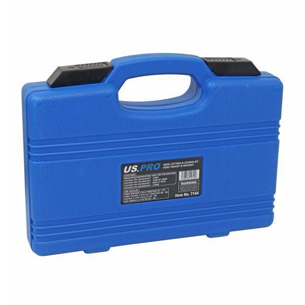 US PRO Tools Ford Mondeo Transit Engine Timing Tool Kit 2.0, 2.4 TDDI TDCI Diesel 7144