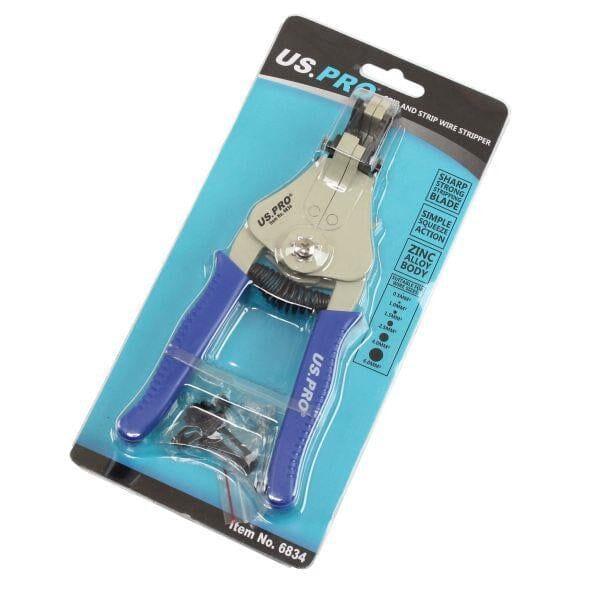 US PRO Tools Grip And Strip Wire Stripper 0.5 To 6mm 6834