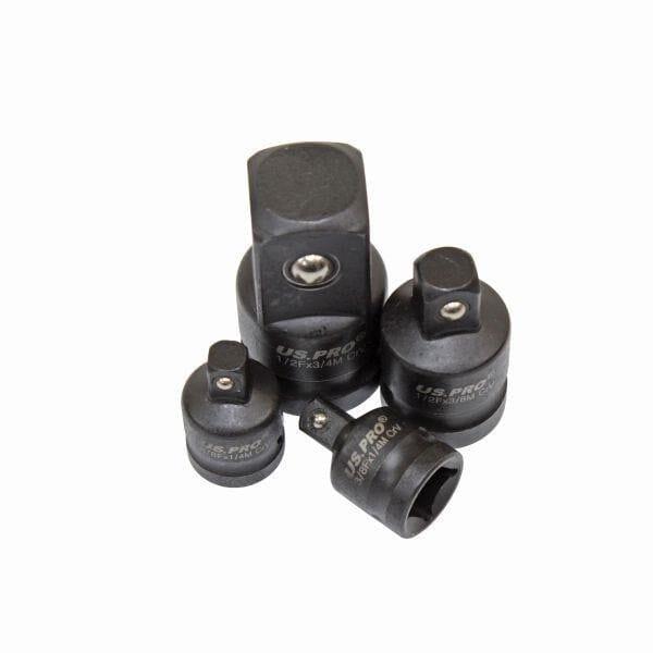 US PRO Tools Impact Socket Adaptor Set 1/4" 3/8" 1/2" 3/4" Drive step up/down reducer 3505