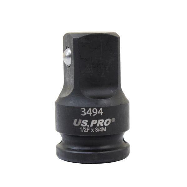 US PRO Tools Impact Socket Adaptor Step Up Adapter 1/2" Inch F to 3/4" Inch M 3494