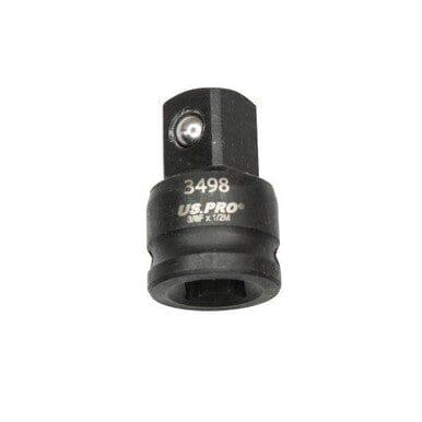 US PRO Tools Impact Socket Adaptor Step Up Adapter 3/8" Inch F to 1/2" Inch M 3498