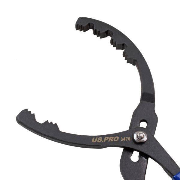 US PRO Tools Large Capacity Offset Oil Filter Pliers 73-180mm 3470