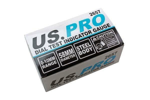 US PRO Tools Metric Dial Test Indicator Gauge Precision Measuring 2657