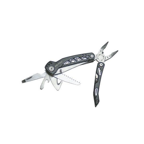 US PRO Tools Multi Tool With 11 Functions - Pliers, Cutters, Screwdriver etc pocket knife 9183
