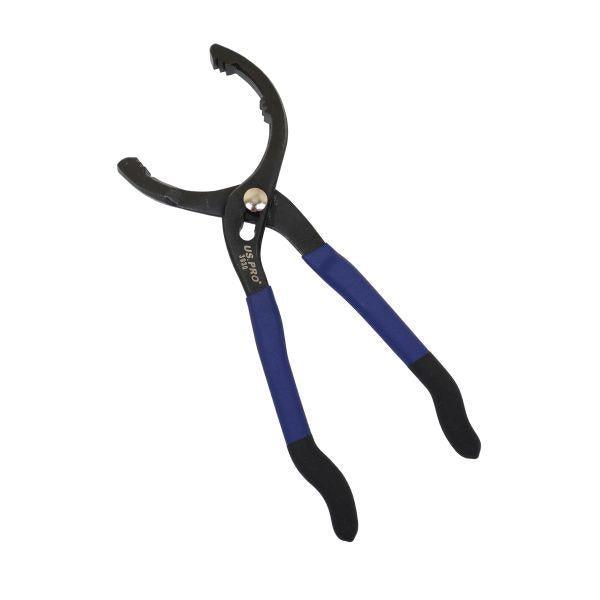 US PRO Tools Oil Filter Pliers 2 1/2" to 4" Capacity 3930
