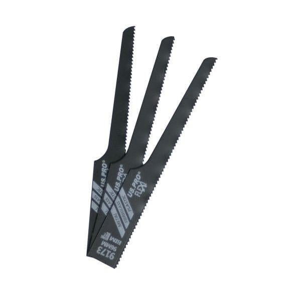 US PRO Tools Pack Of 10 Air Body Saw Blades For Metal 18TPI 9173