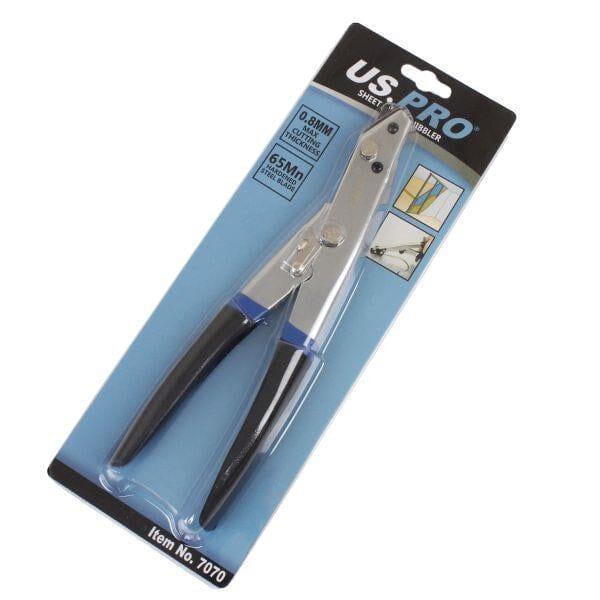 US PRO Tools Sheet Metal Nibbler Hand Held Manual Tin Cutting Shears 7070
