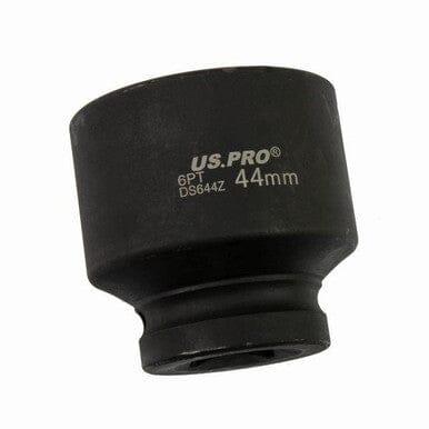 US PRO Tools Single 3/4" DR 44mm 6 Point Impact Socket 3718