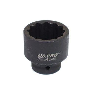 US PRO Tools Single 46MM 3/4" DR 12PT Impact Socket 3708