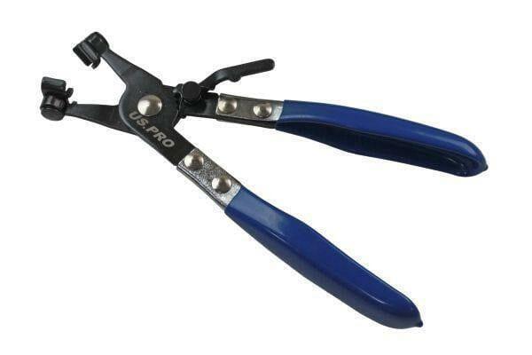 US PRO Tools Spring Hose Clamp Ratchet Radiator Pliers Tag and Wire 3416