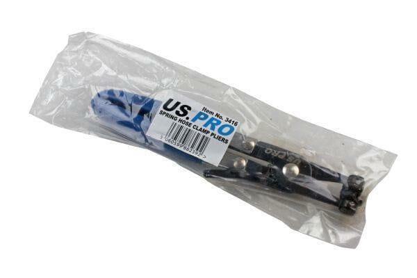 US PRO Tools Spring Hose Clamp Ratchet Radiator Pliers Tag and Wire 3416
