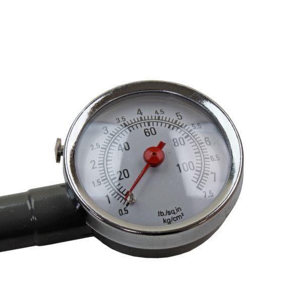 US PRO Tools Tyre Pressure Gauge 7 - 100PSI 8815