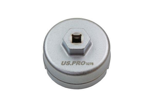 US PRO Tools Universal Toyota Oil Filter Cap Wrench 14F X 64.5mm 3/8" Dr 3278