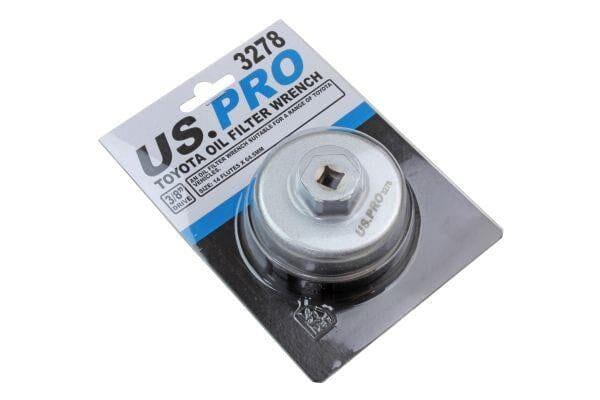 US PRO Tools Universal Toyota Oil Filter Cap Wrench 14F X 64.5mm 3/8" Dr 3278