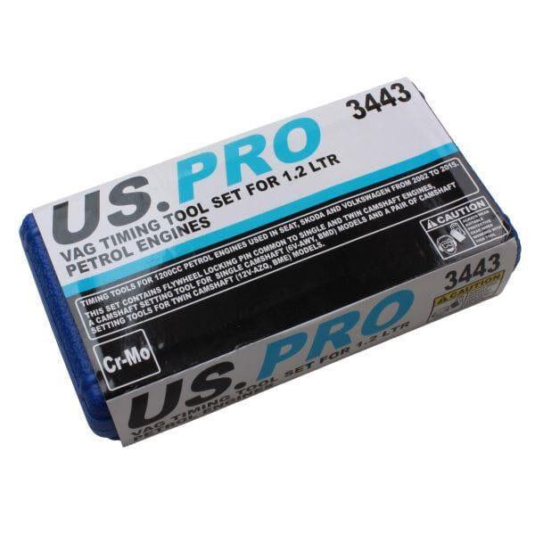 US PRO Tools VAG Timing Tool Set For 1.2 Liter Petrol Engines 3443