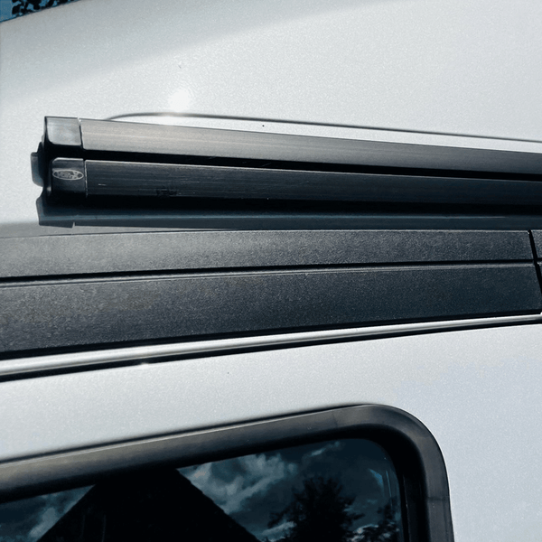 For Transit Custom High-Roof Black Awning Rail –Ideal for Campervan Drive-Away Awnings & Reimo Compatibility