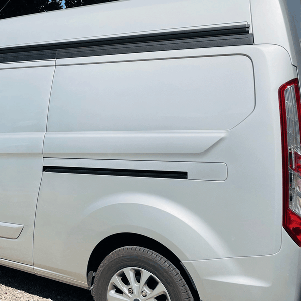 For Ford Transit Custom Awning Rails (Black) - B-Grade - Collection Only