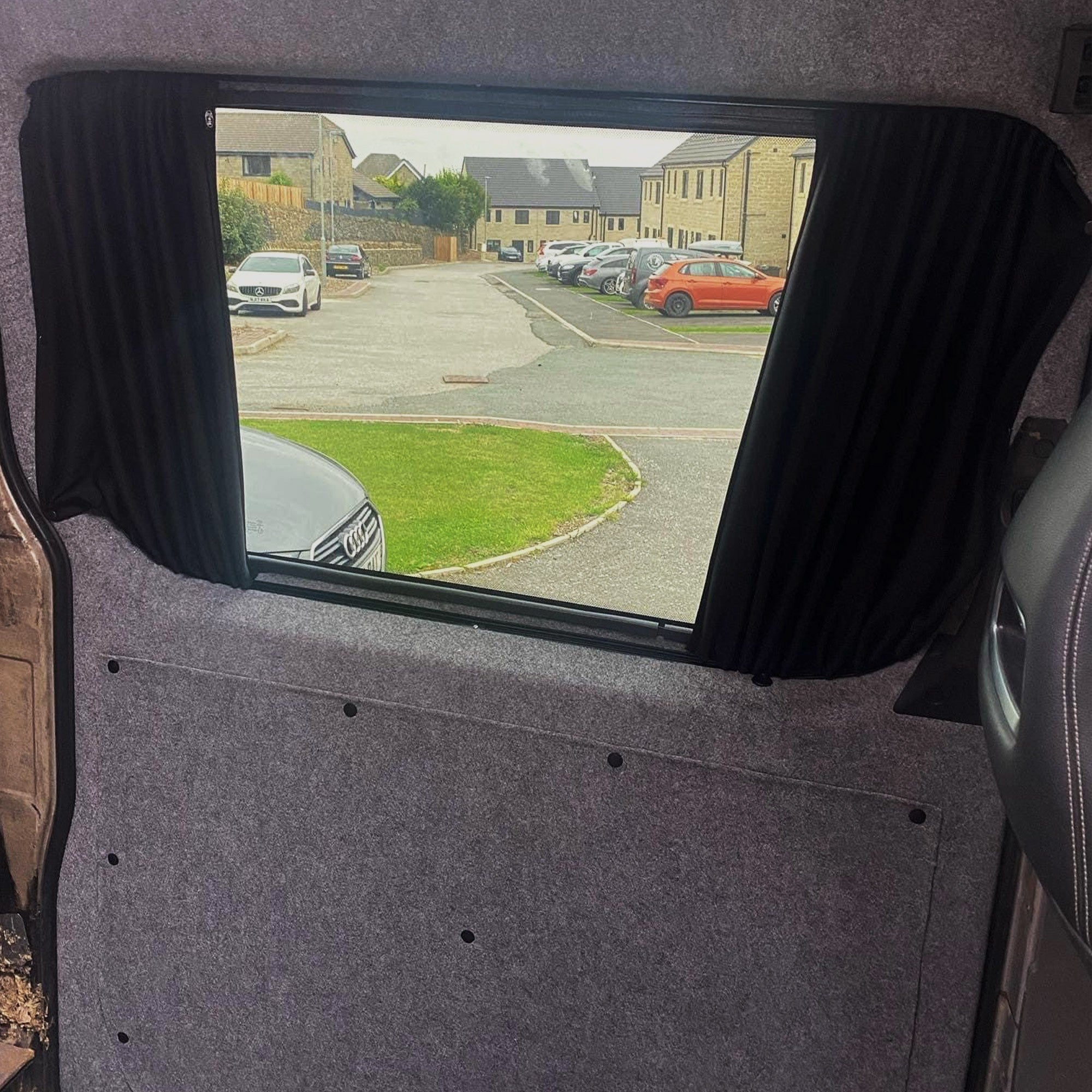 For Mercedes Sprinter Premium Window Curtains - Black/Black - CREATE YOUR OWN BUNDLE! Van-X