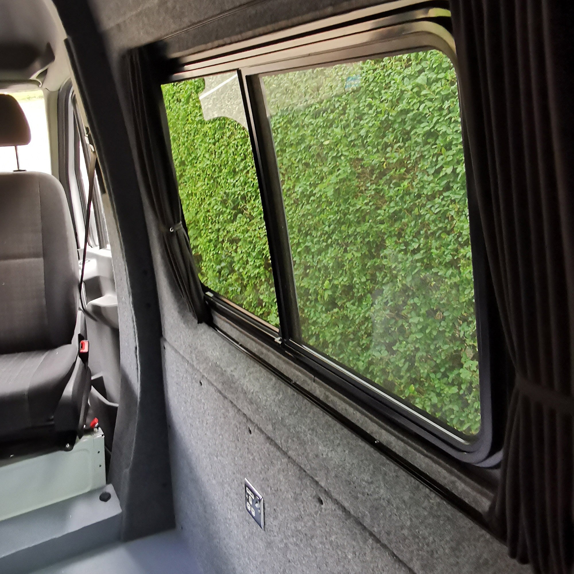For Mercedes Sprinter Premium Window Curtains - Black/Black - CREATE YOUR OWN BUNDLE! Van-X