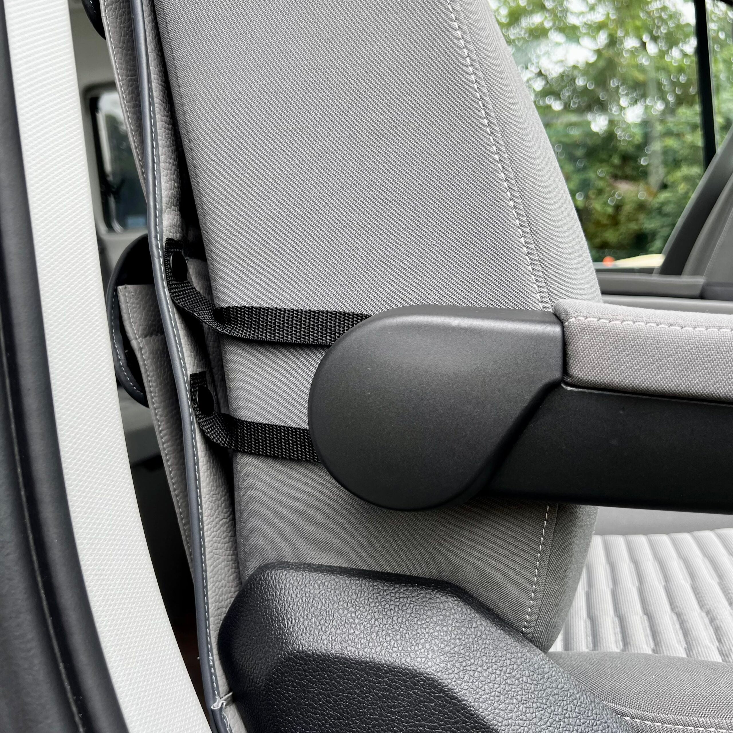 For VW California Ocean, Coast & Beach Campervan Single/Captains Seat Leatherette Back Seat Organiser Storage Solution