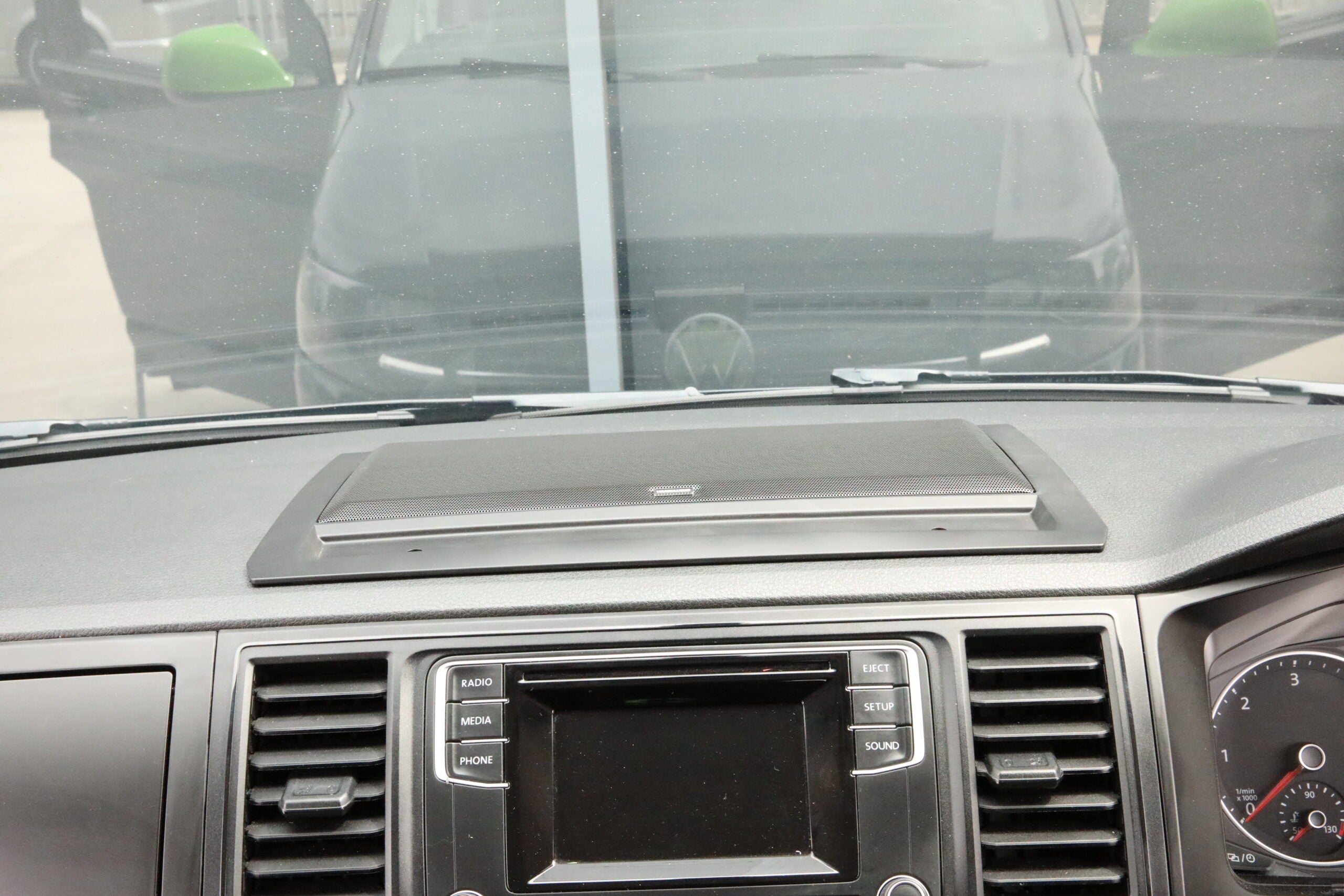 For VW T6 Transporter Top Dash Speaker Console