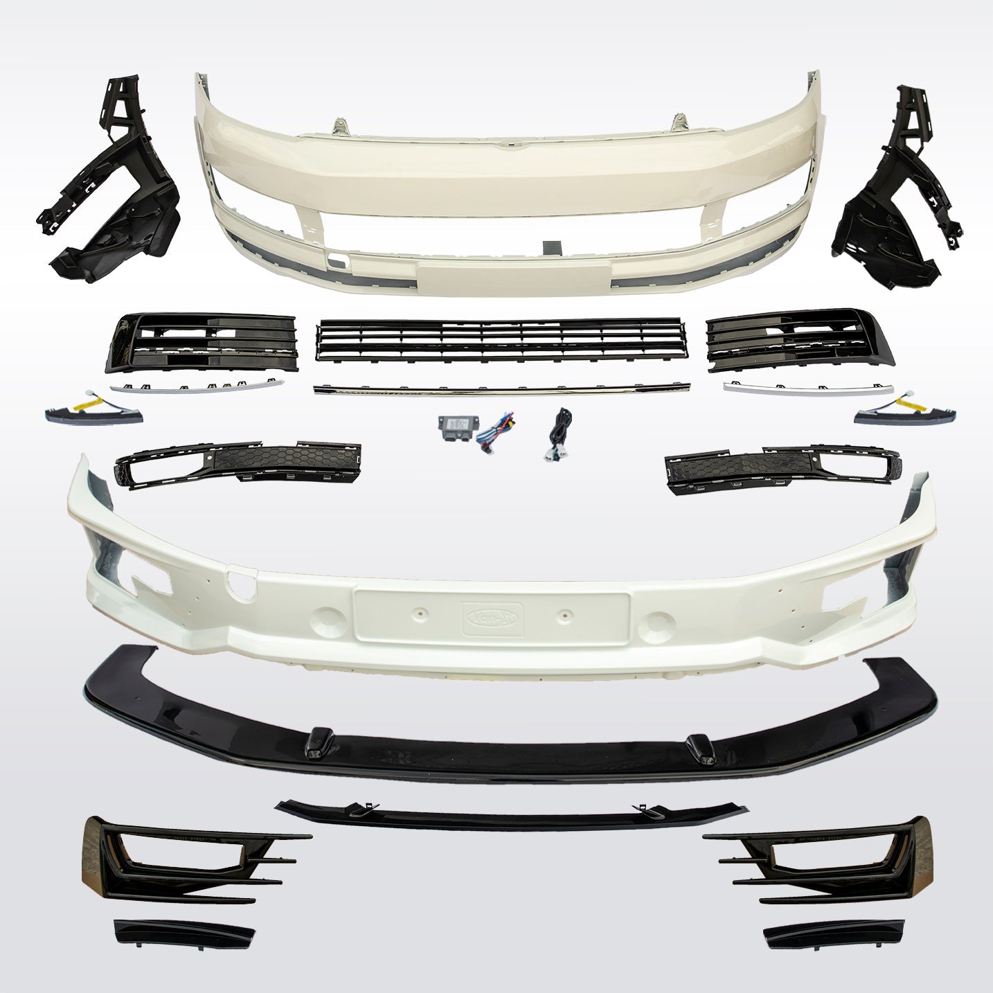For VW T5-X Styling Front End Premium 10-15 Upgrade Full Kit Facelift (B-Grade) Painted and ready to fit in 3 colour options
