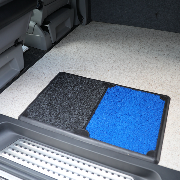 Van-X Two-Tone Disinfectant Sterilizer Mat – Antibacterial Door & Floor Mat for Campervans