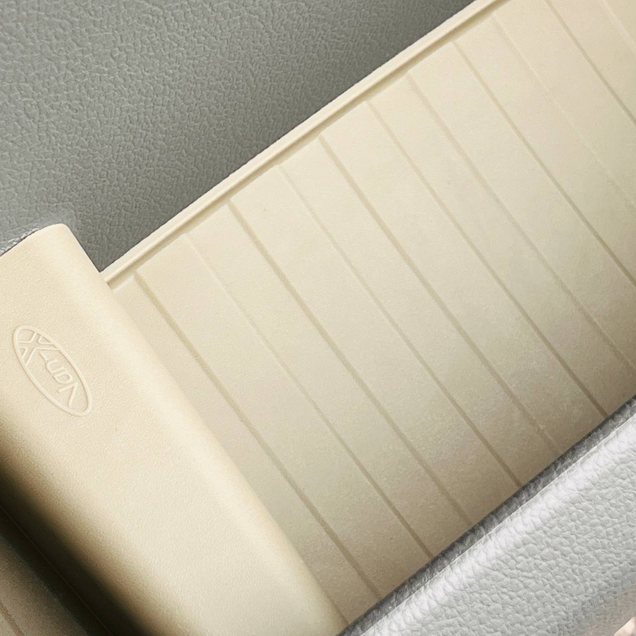 For MAN TGE Rubber Door Liner Pocket Inserts Grey | Van-X