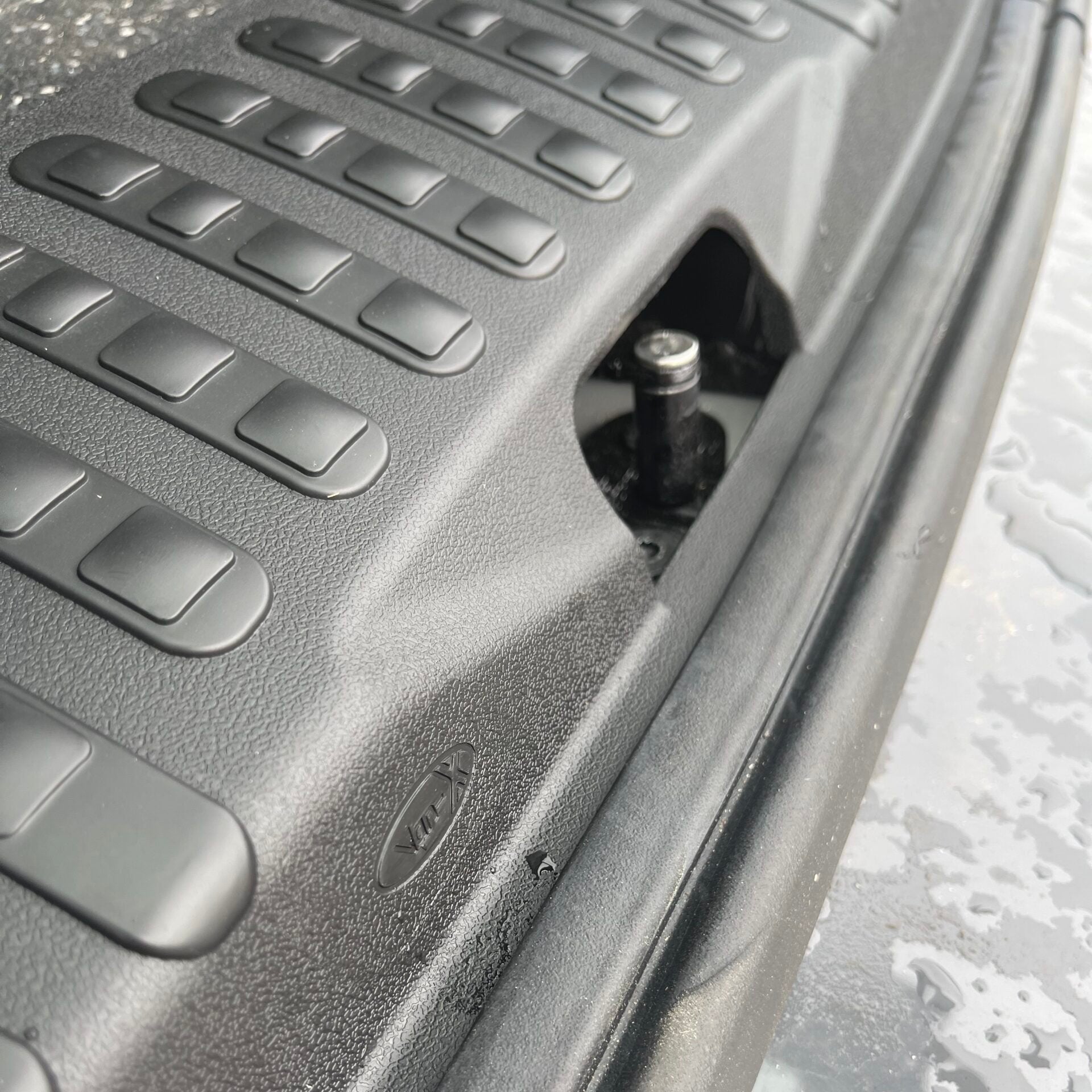 For VW T6 V3 Tailgate Rear Threshold Cover Campervan Conversion Parts Including Screws and Caps