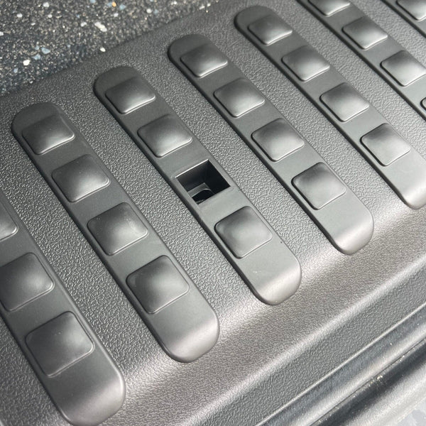 For VW T6.1 V3 Barndoor Rear Threshold Cover Camper Conversion Parts Including Screws and Caps