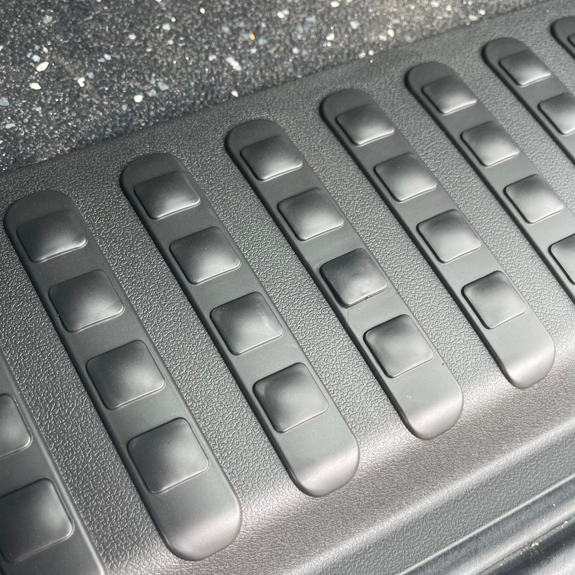 For VW T6 V3 Tailgate Rear Threshold Cover Campervan Conversion Parts Including Screws and Caps