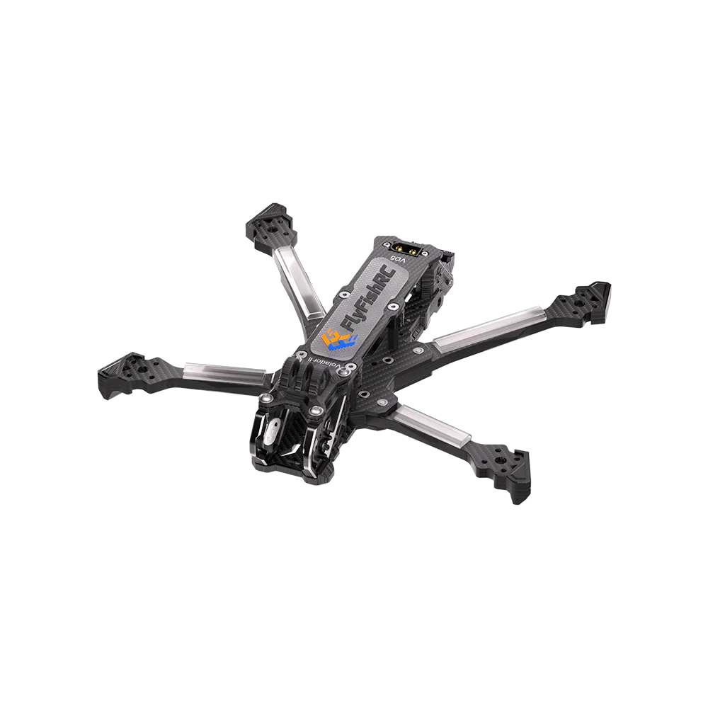 FlyFish RC Voladro Ⅱ VD5 Deadcat FPV LR T700 Frame Kit (DJI O4 Air Unit Version) (Black)