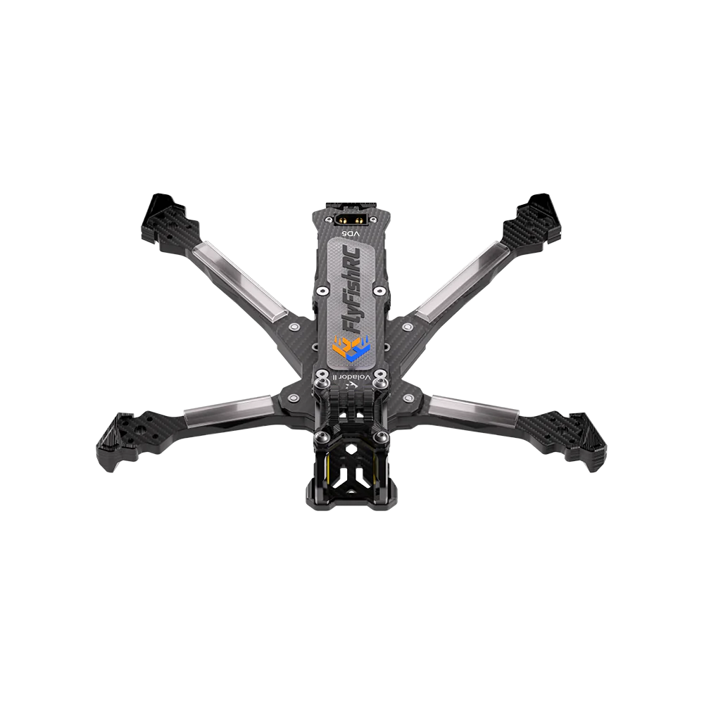 FlyFish RC Voladro Ⅱ VD5 Deadcat FPV LR T700 Frame Kit (DJI O4 Air Unit Version) (Black)