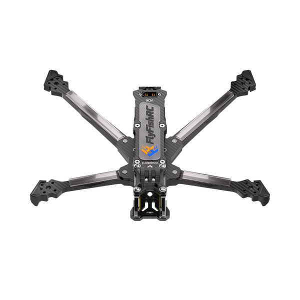 FlyFish RC Volador II VD6 O4 Deadcat FPV T700 Frame Kit (DJI O4 Pro Air Unit Version) with Black TPU Prints