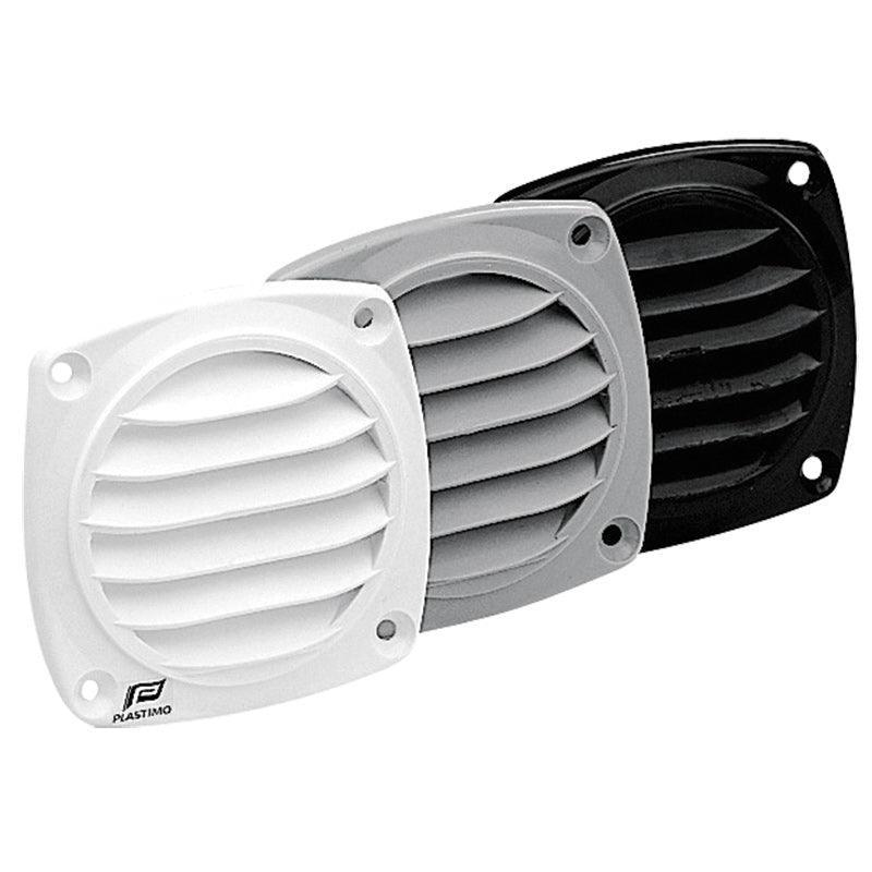 Ventilation Shaft 82×82mm Grille Cover, White | 4Boats