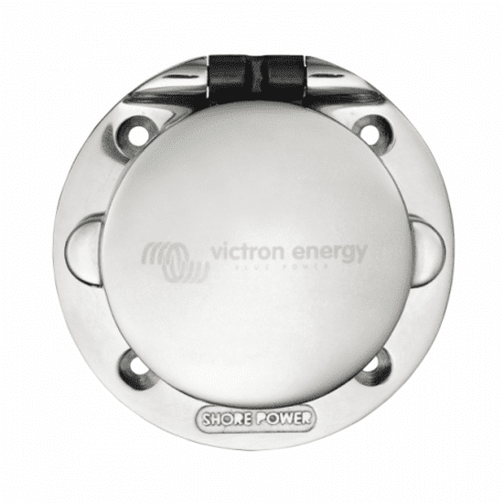 VICTRON ENERGY 16A 250VAC Stainless Steel Power Inlet (2P/3W) | 4Boats