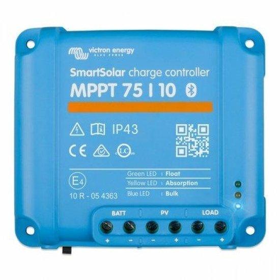 Victron SmartSolar MPPT 75/10 — 10A Solar Charge Controller | 4Boats