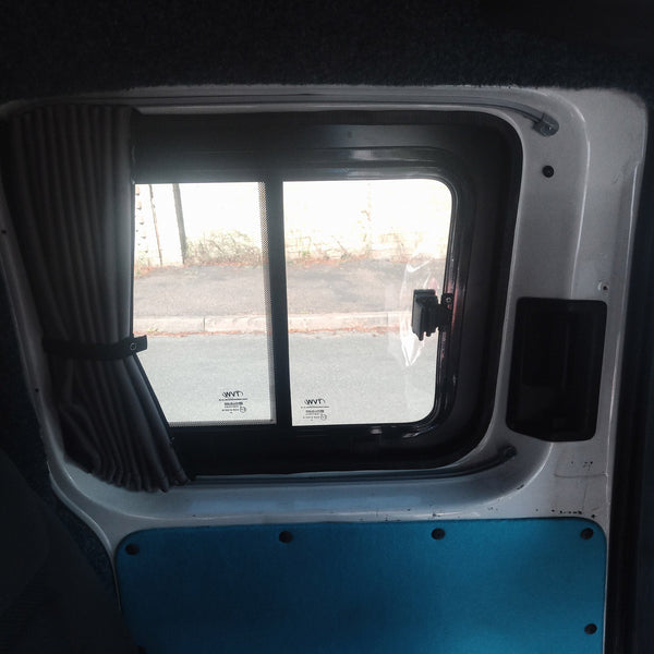 For VW Caddy Premium 1 x Side Sliding Door Window Curtains Van-X