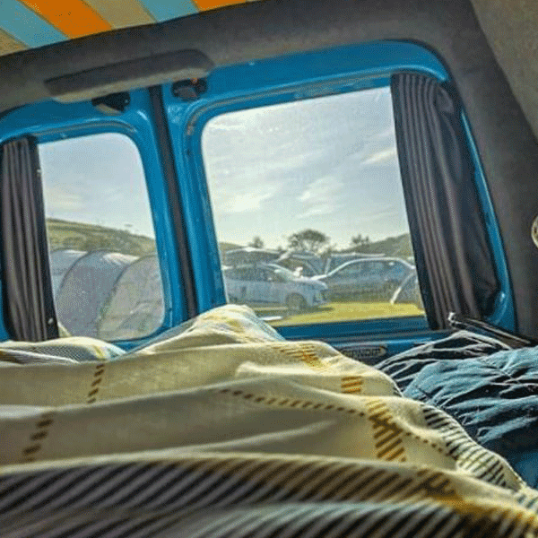 For Fiat Scudo Premium Window Curtains - Black/Grey - CREATE YOUR OWN BUNDLE! | Van-X