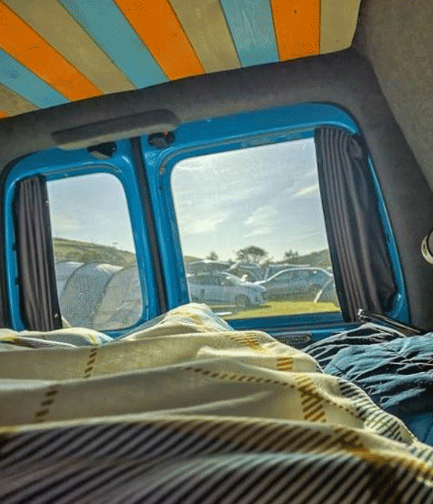 For Fiat Scudo Premium Window Curtains - Black/Grey - CREATE YOUR OWN BUNDLE! | Van-X