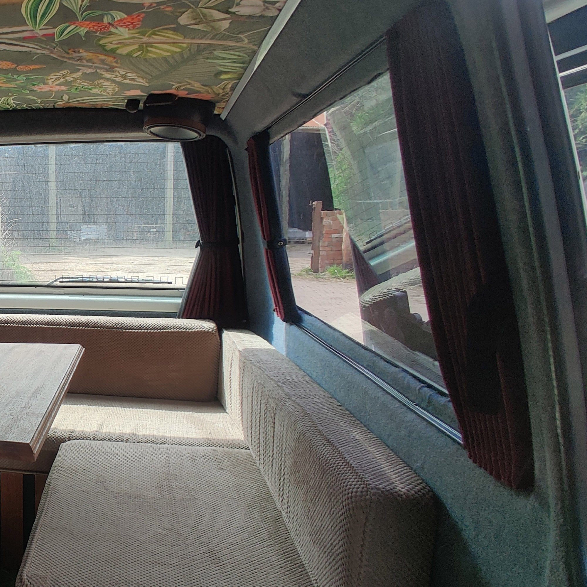 For VW T4 Premium 2 x Side Window Curtains Van-X