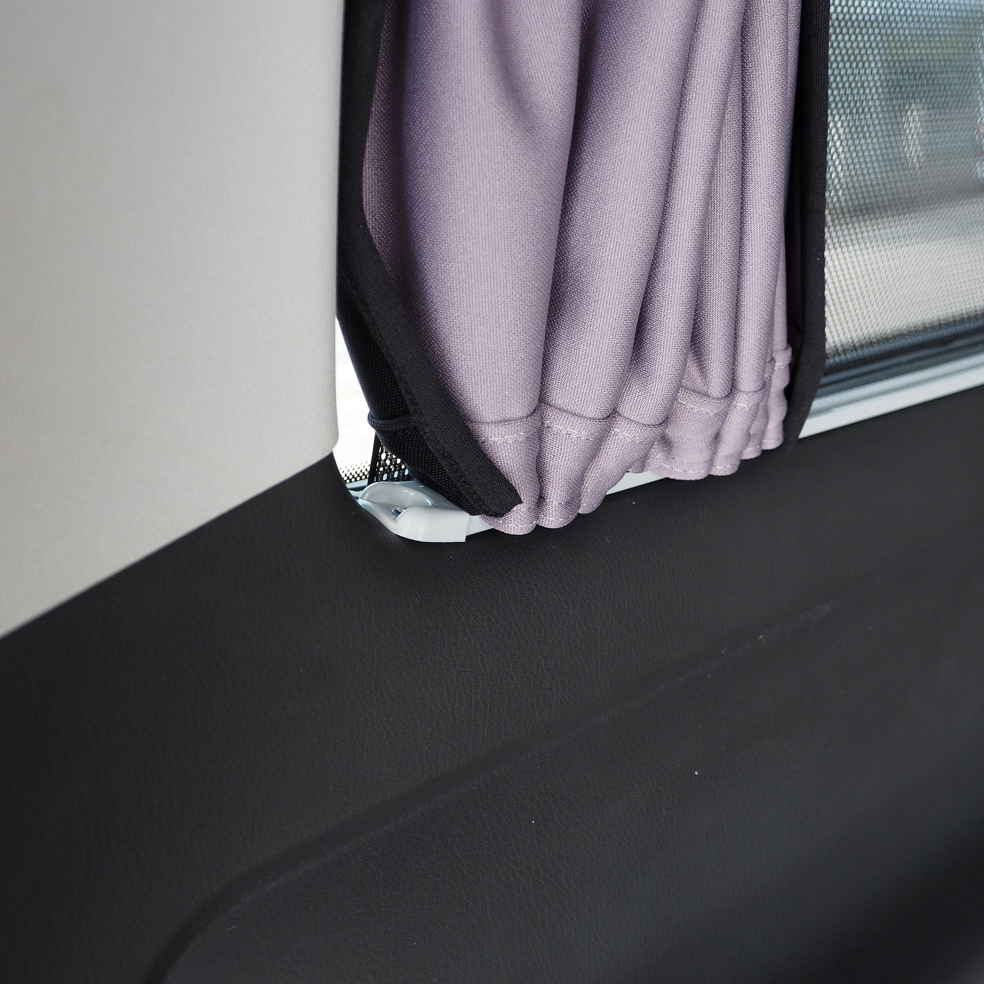 For VW T4 Caravelle / Shuttle Premium Window Curtains - Black/Grey - CREATE YOUR OWN BUNDLE! Van-X