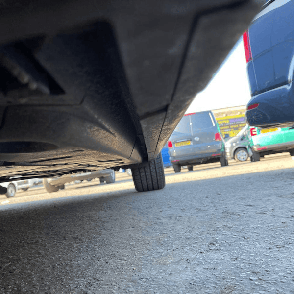 For VW T6 Transporter LWB Side Skirts Deep Black Plastic Painted and Ready to Fit