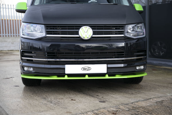 For VW T6 Transporter Light-bar DRL Kit (Gloss Black) Suitable for Highline and Sportline Bumper Ideal MOD