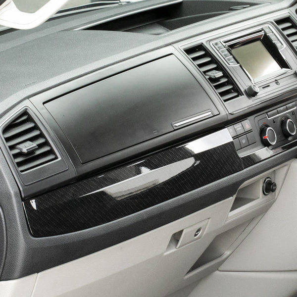For VW Transporter T6 RHD Lower Dash Trim Carbon Effect – Interior Styling Accessories