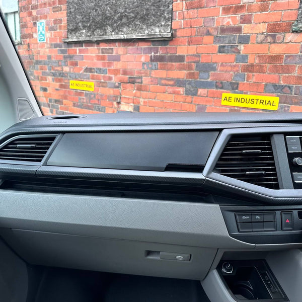 For VW Transporter T6.1 Van, Campervan, OEM Textured - Glove Box Magnetic Lid