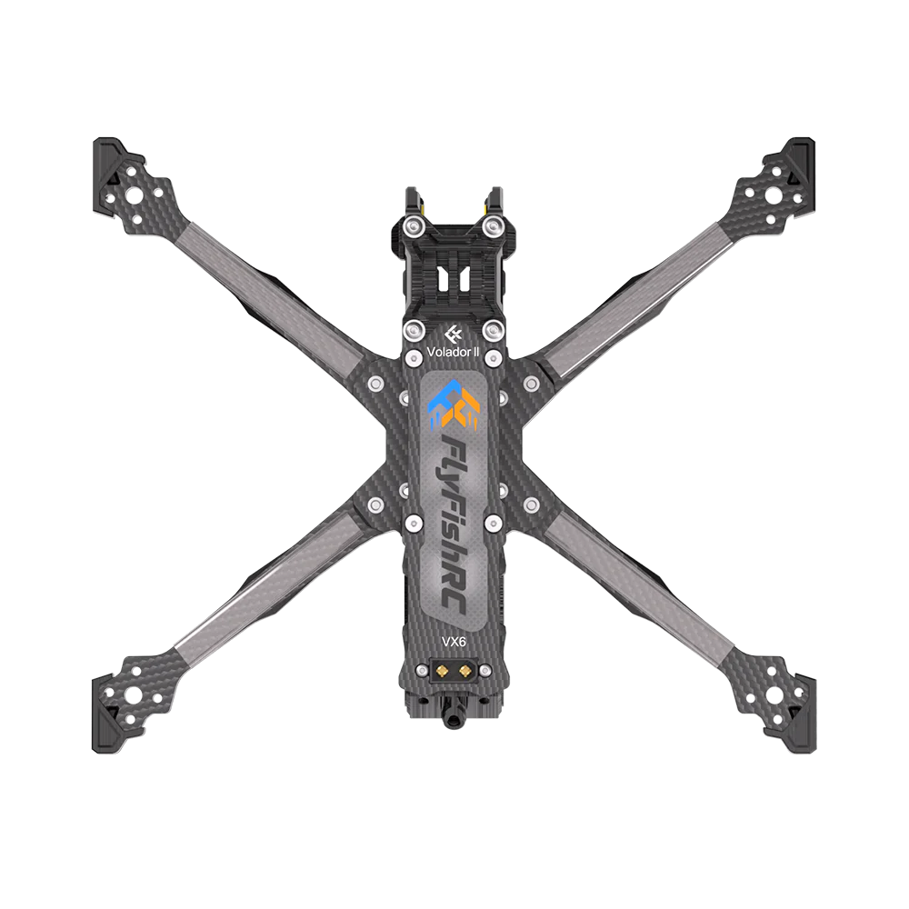 FlyFish RC Volador Ⅱ VX6 FPV Freestyle T700 Frame Kit (DJI O4 Pro Air Unit Version)